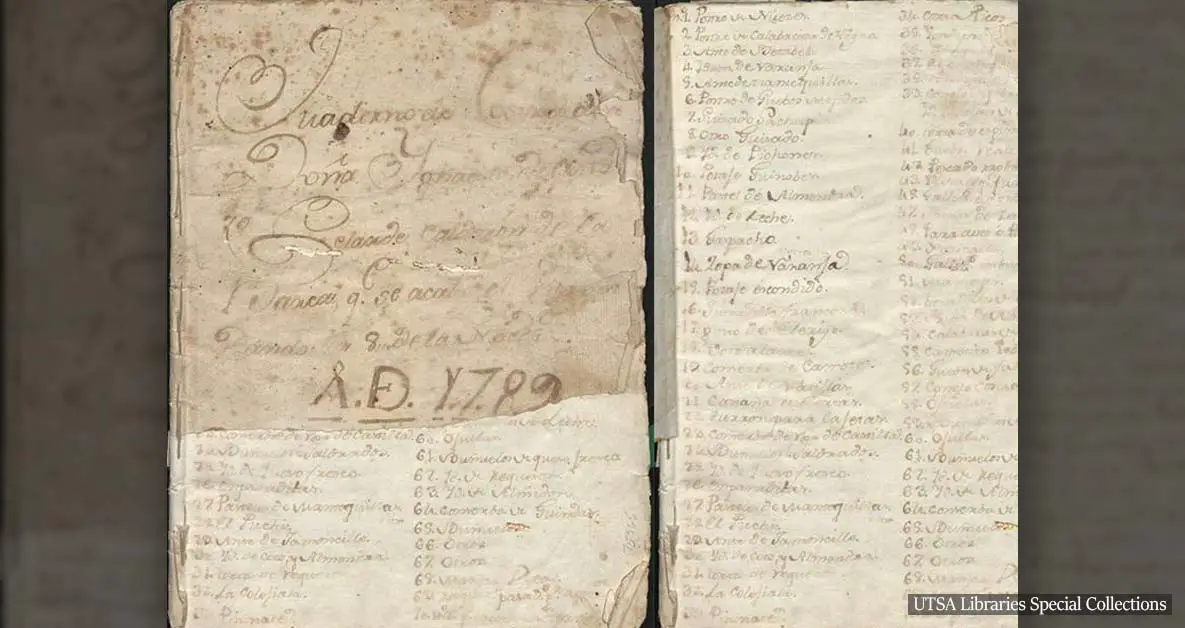 Hundreds of historic handwritten Mexican cookbooks are now available online