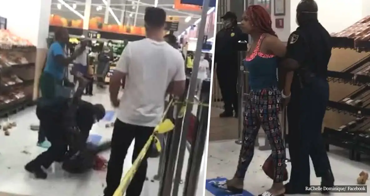 Off-Duty Cop Body-Slams Woman In Walmart 'for refusing to wear a mask'