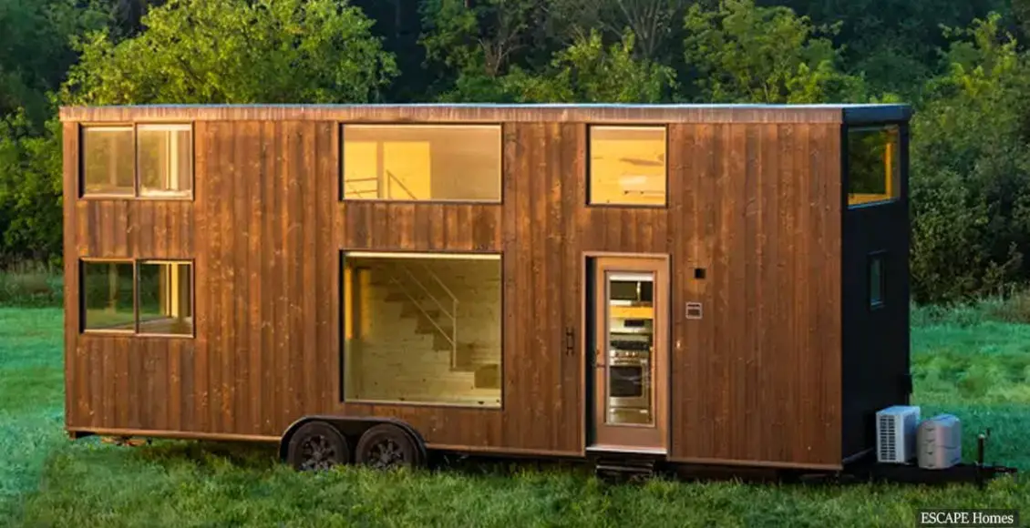This Loft-Style Japanese-Inspired Little House On Wheels Can Sleep 8 People For $69,800: Check It Out