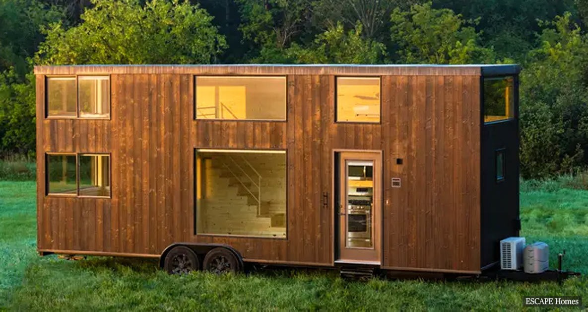 This Loft-Style Japanese-Inspired Little House On Wheels Can Sleep 8 People For $69,800: Check It Out