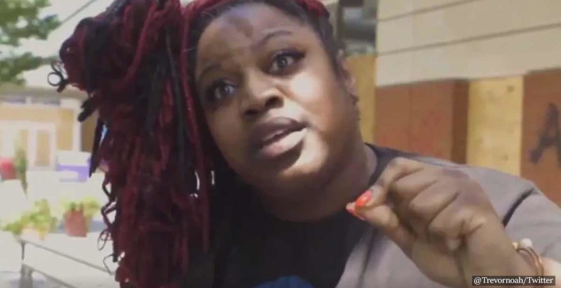 A woman sums up the economic legacy of black Americans in a powerful Monopoly metaphor