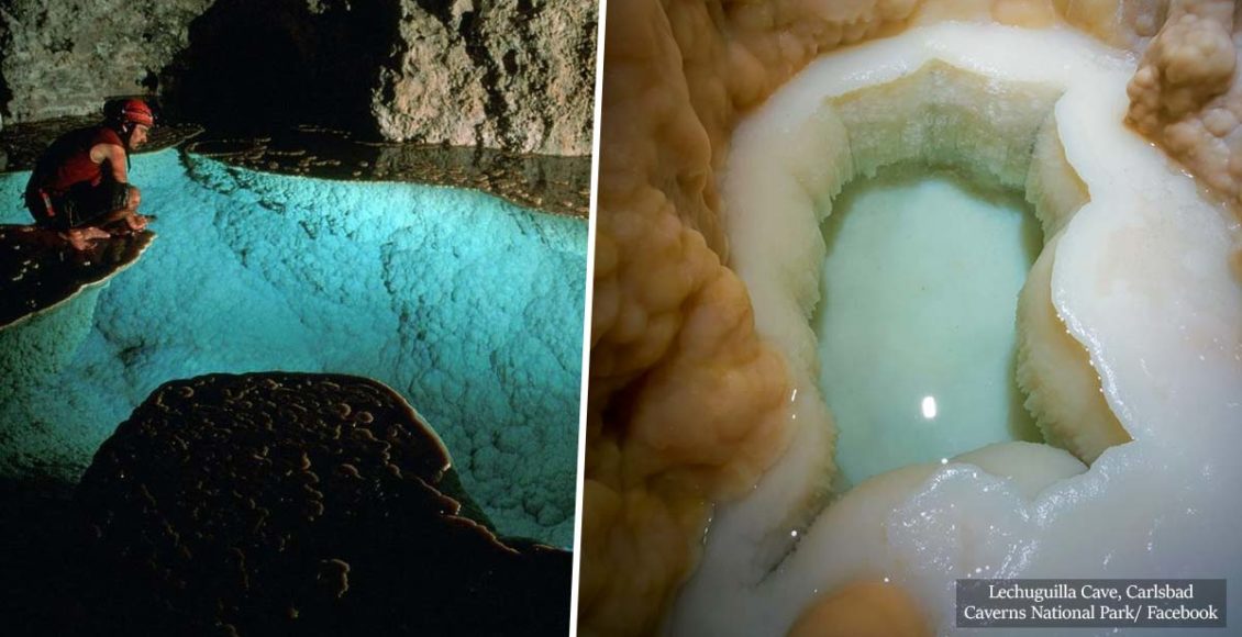 Astonishing Ancient Pool Never Seen by Humans Discovered 700 Feet Deep in New Mexico Cave