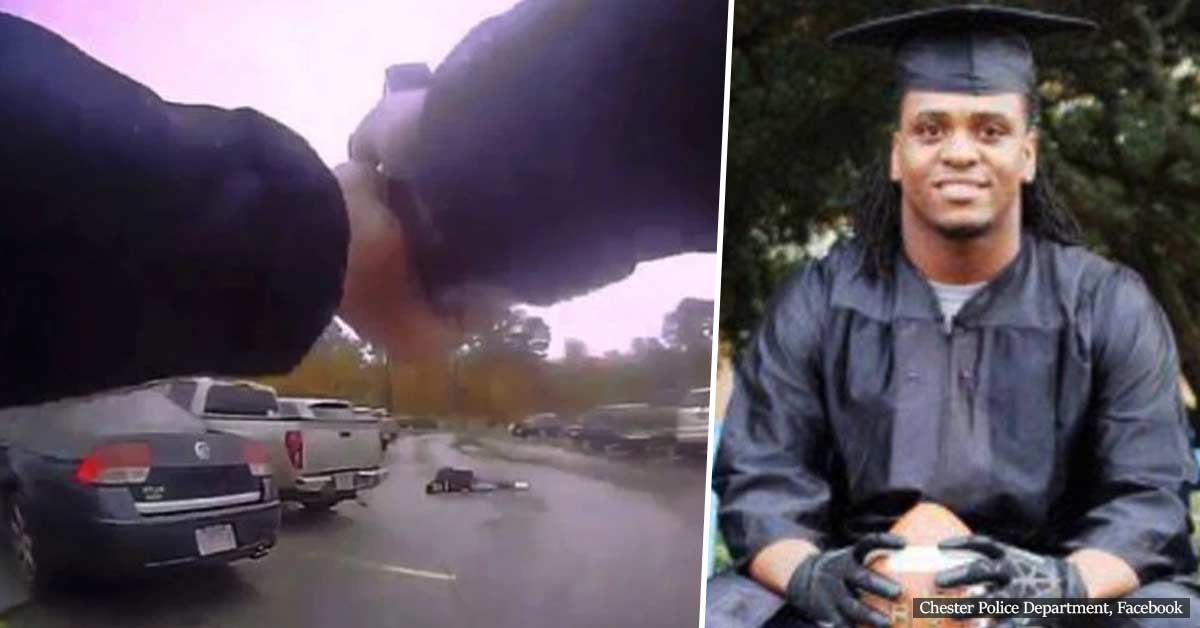 Bodycam shows South Carolina police shooting black handcuffed man