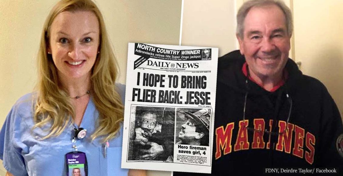 Nurse finally finds the NYC firefighter who saved her life 37 years ago, thanks to coronavirus