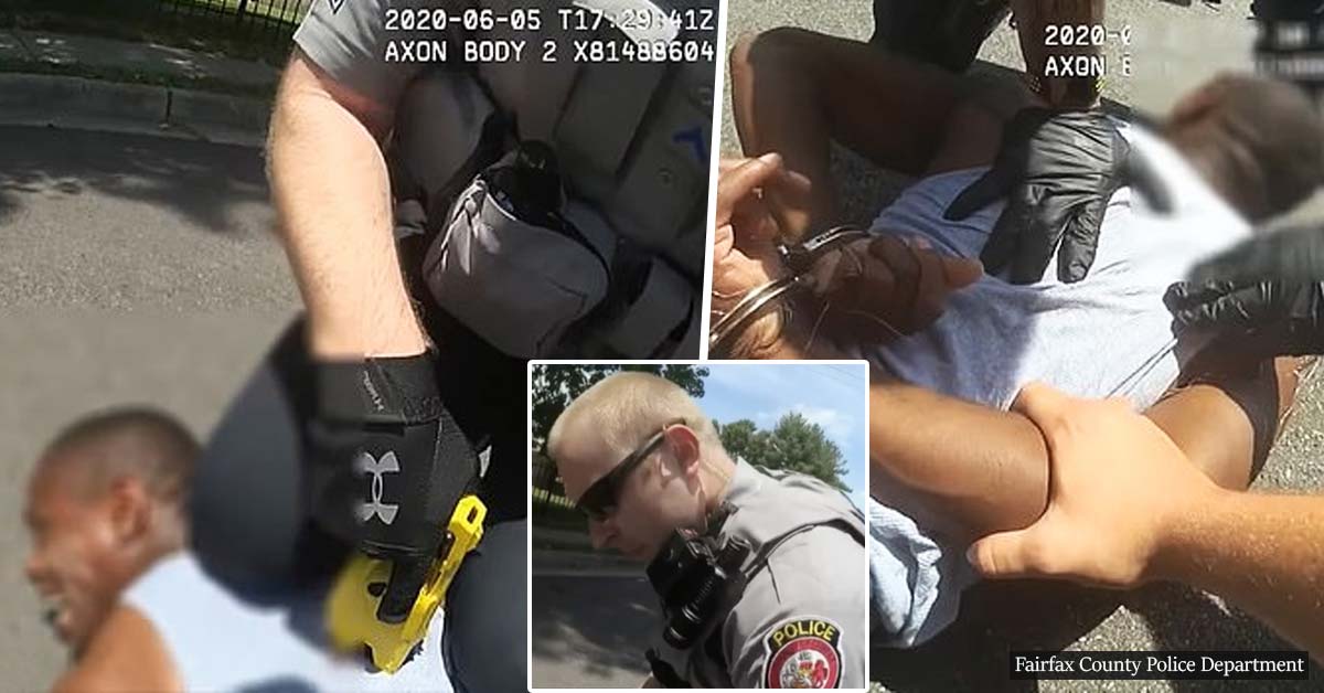 Officer is arrested after video shows him using a Taser on a black man