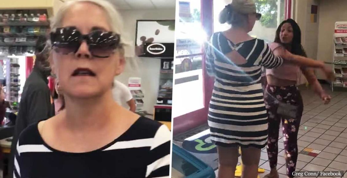 'Phoenix Karen' slapped in the face after telling shopper to 'go back to Mexico'