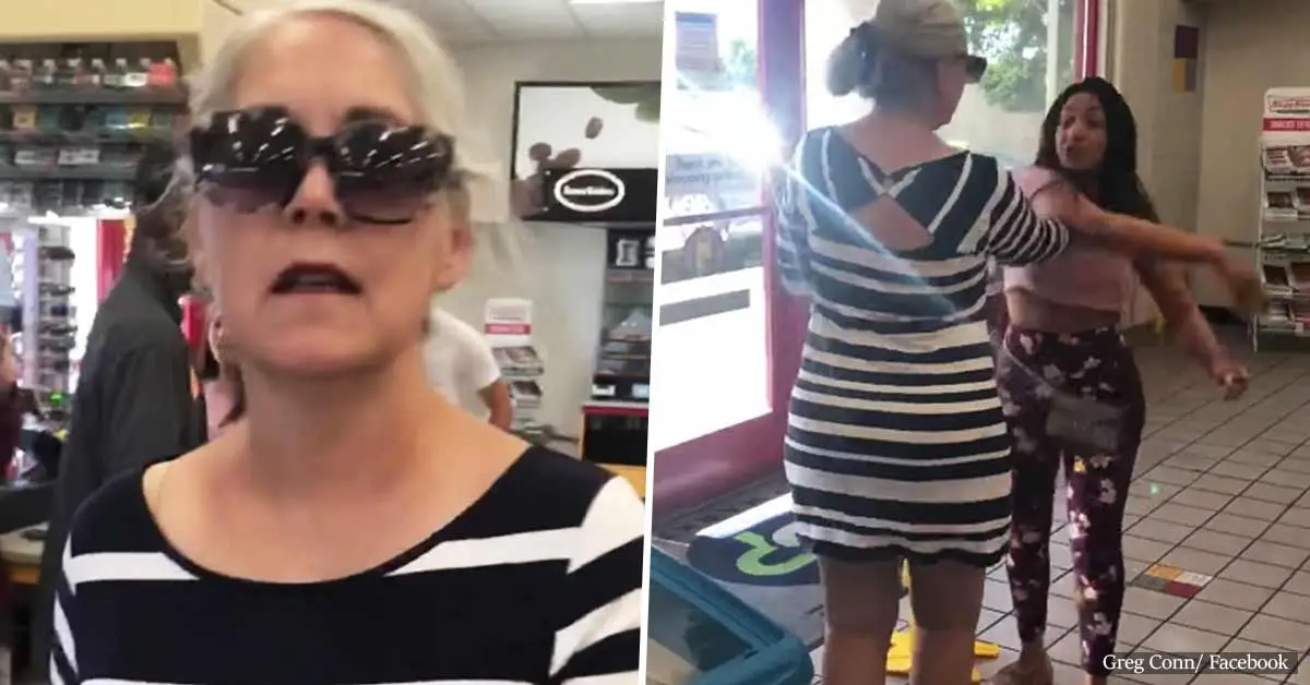 'Phoenix Karen' slapped in the face after telling shopper to 'go back to Mexico'