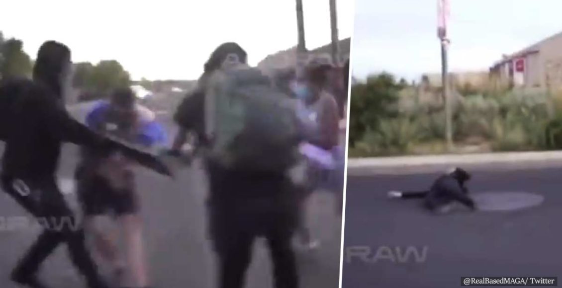 Self-defense? Graphic video emerges of man shooting protester in Albuquerque after being chased down