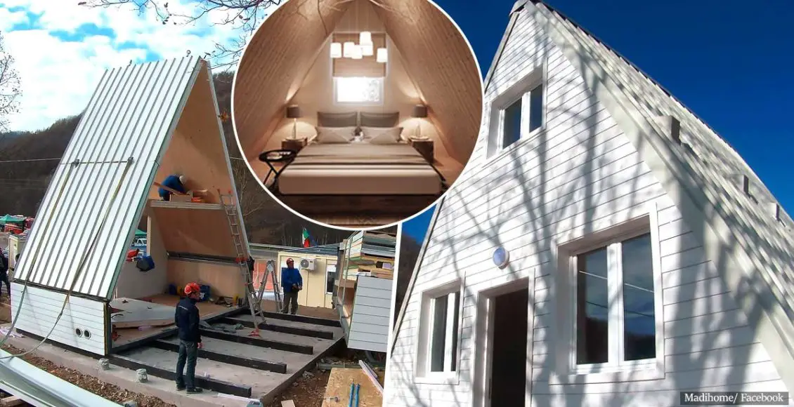 This adaptable, cozy home can be built in a few hours and costs only $33K