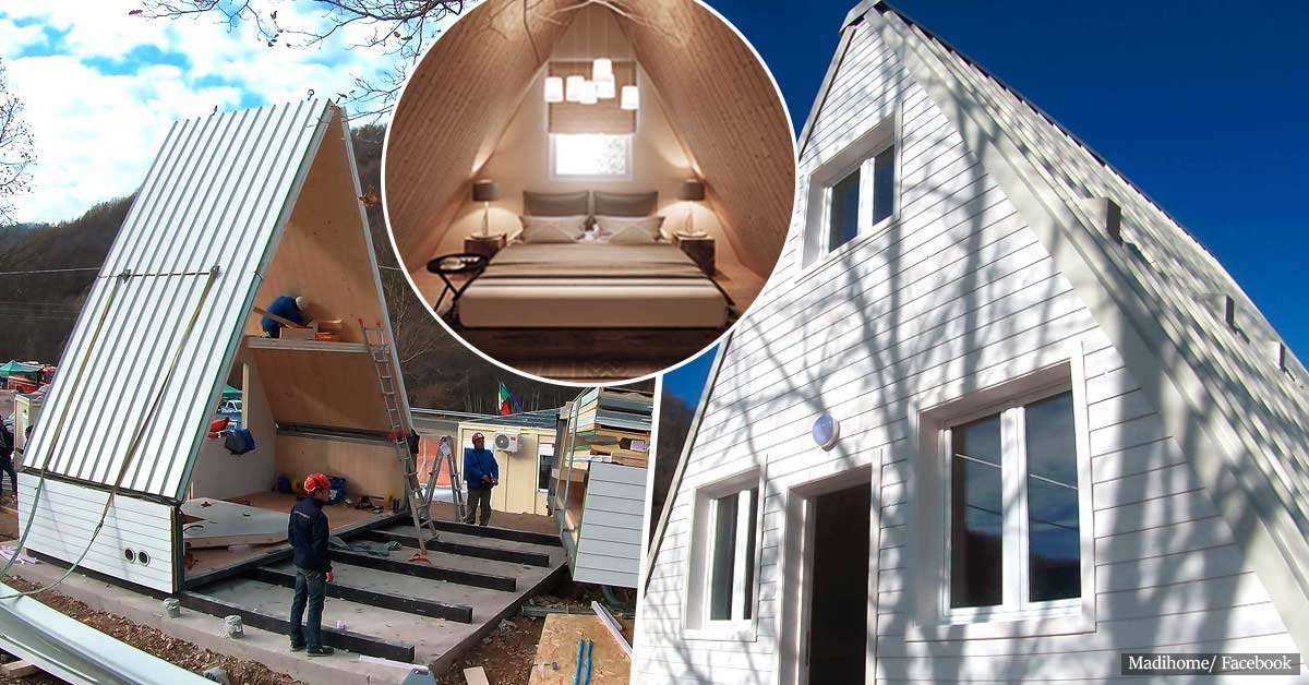 This adaptable, cozy home can be built in a few hours and costs only $33K