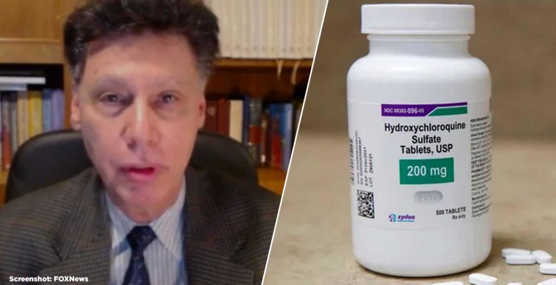 Nearly 100,000 lives could be saved by hydroxychloroquine if used for treating COVID-19, Yale professor claims