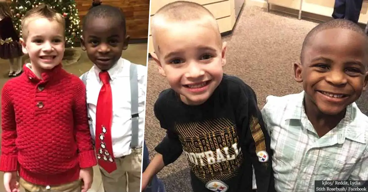 These 5-year-old BFFs got the same haircut to 'confuse' their teacher