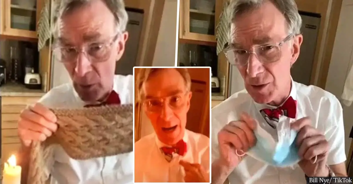 ​Scientist Guy Bill Nye Goes Viral With Video Explaining Importance Of Face Masks