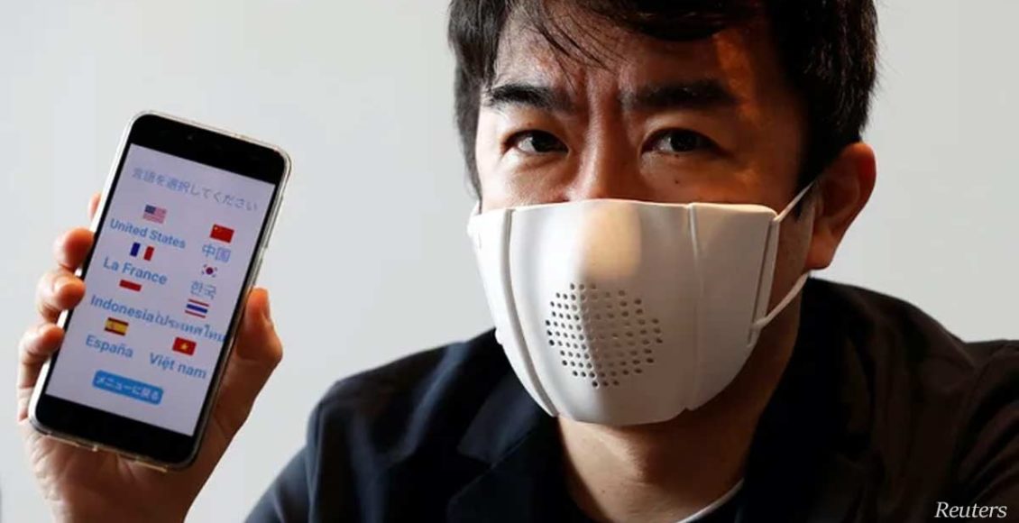 Japanese startup creates smart face masks