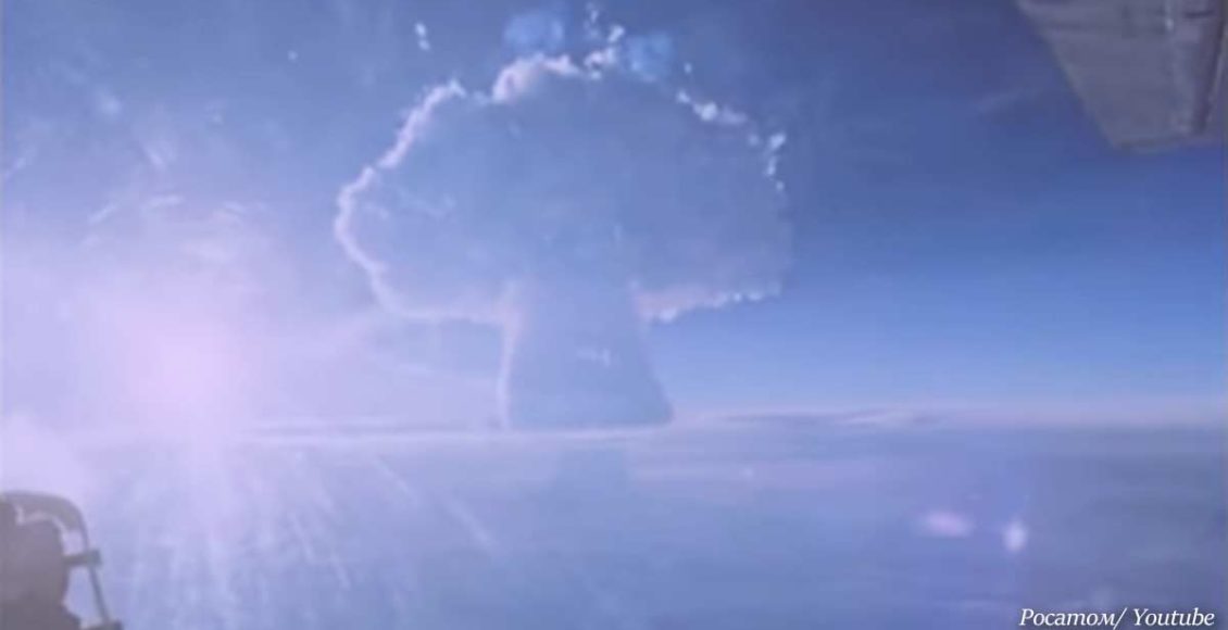 Russia Releases Chilling Footage Of The World's Largest Nuclear Explosion