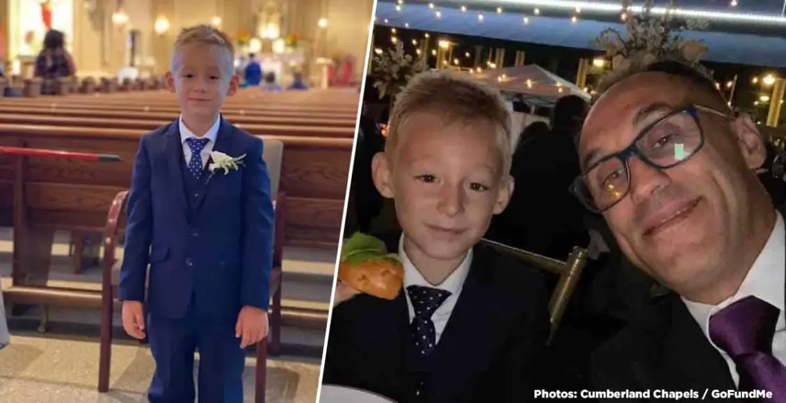 Boy, 5, died after a granite tabletop fell onto his head during a wedding ceremony