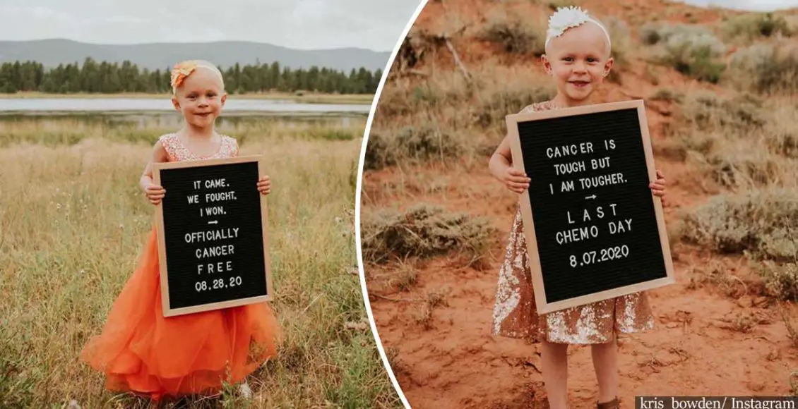 Little Girl, 4, Celebrates Beating Cancer With Heartwarming Photoshoot