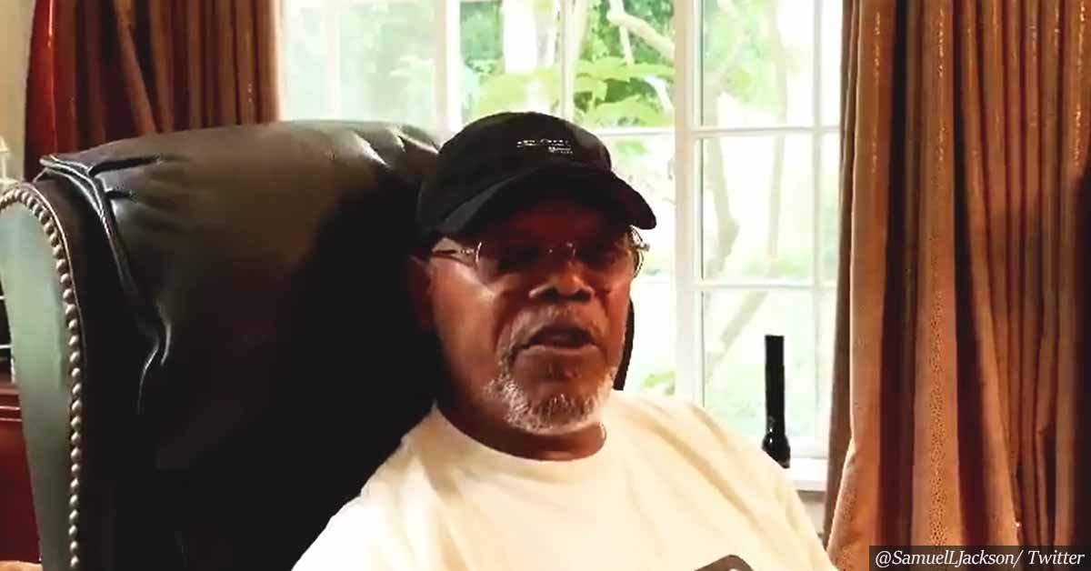 Samuel L Jackson teaches fans how to swear after they registered to vote