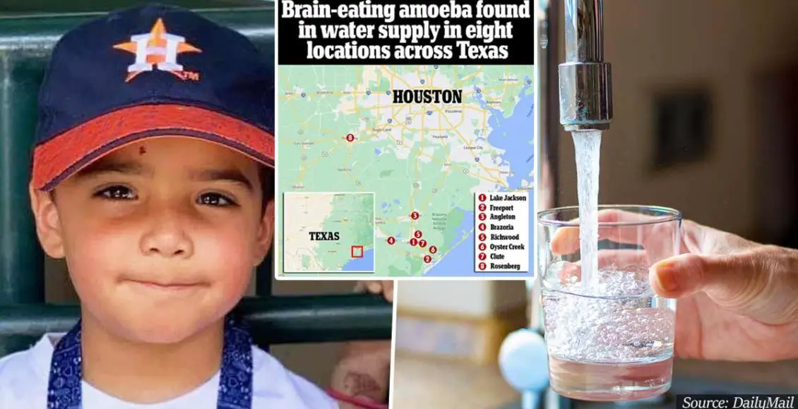 Texas city told NOT to use tap water owing to a brain-eating amoeba