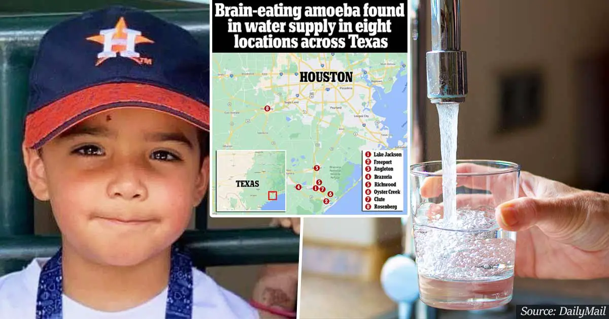Texas city told NOT to use tap water owing to a brain-eating amoeba