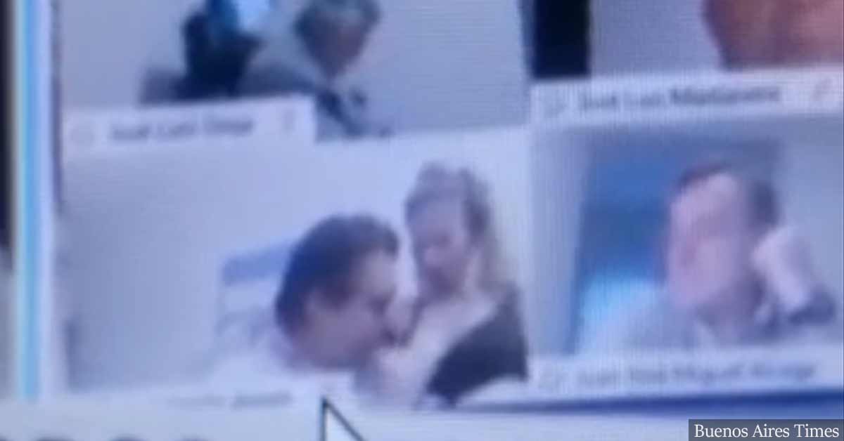 Video: Lawmaker suspended from Congress after kissing partner’s breast during Zoom conference