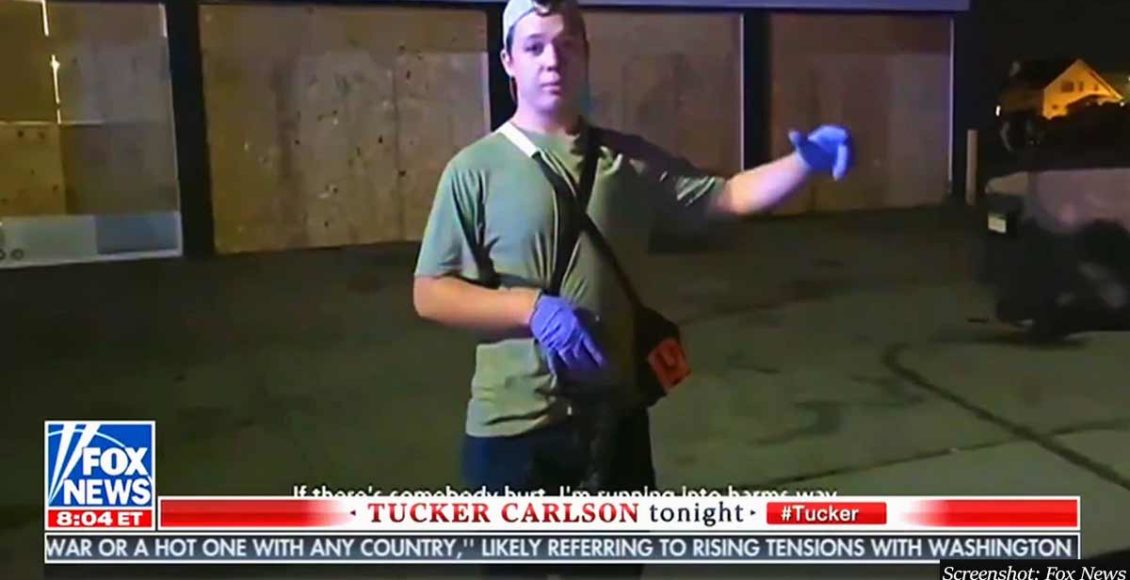WATCH: Tucker Carlson Airs Never Before Seen Footage From Kyle Rittenhouse Shooting in Kenosha