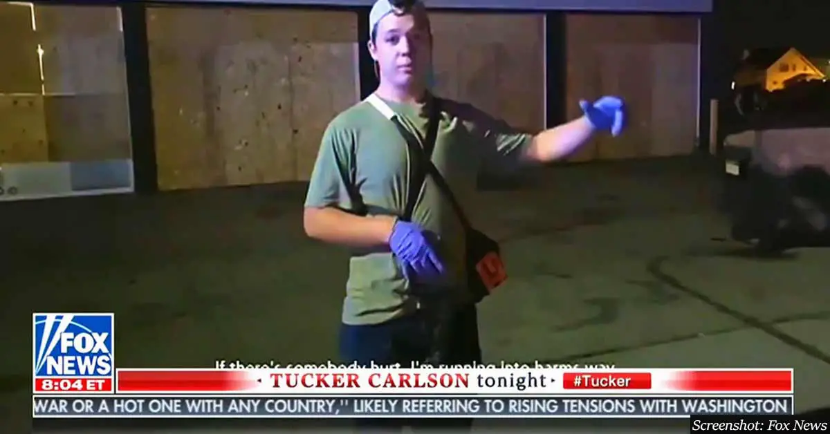 WATCH: Tucker Carlson Airs Never Before Seen Footage From Kyle Rittenhouse Shooting in Kenosha