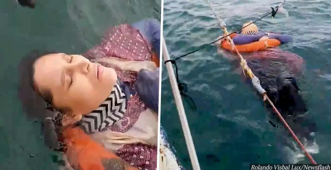 VIDEO: Woman found ALIVE at sea after she went missing TWO YEARS ago