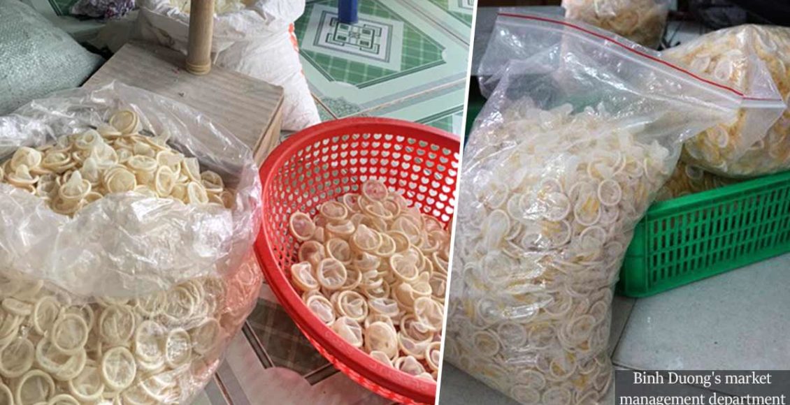 WTF?! Used condoms have been repackaged and sold by a Vietnamese factory