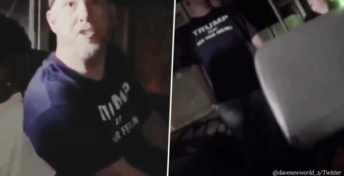 Drunk Idaho Trump supporter arrested after flaunting gun at children