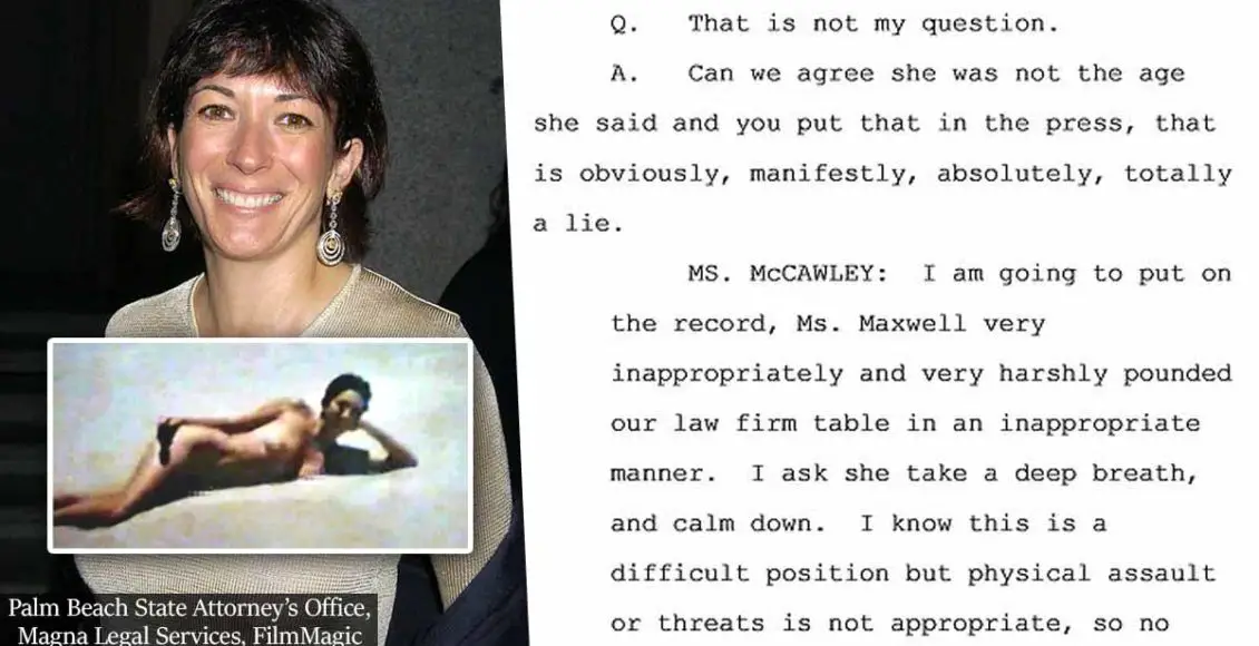 Ghislaine Maxwell deposition transcripts from 2016 have become public