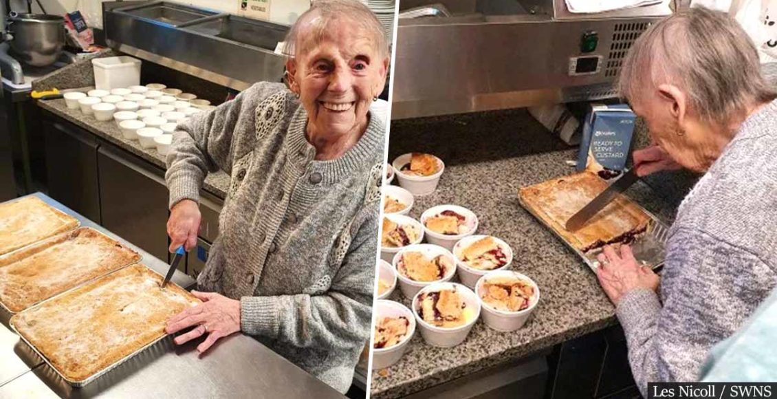 Great-Great Grandma, 89, Bakes Hundreds Of Pies To Feed Hungry Children