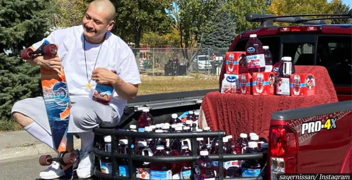 Ocean Spray Delivers Truck and Juice to Viral Fleetwood Mac Skateboarder