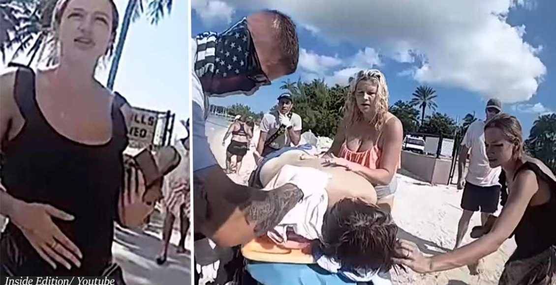 Pregnant Woman Jumps Into Water to Rescue Husband from Shark Attack in Florida