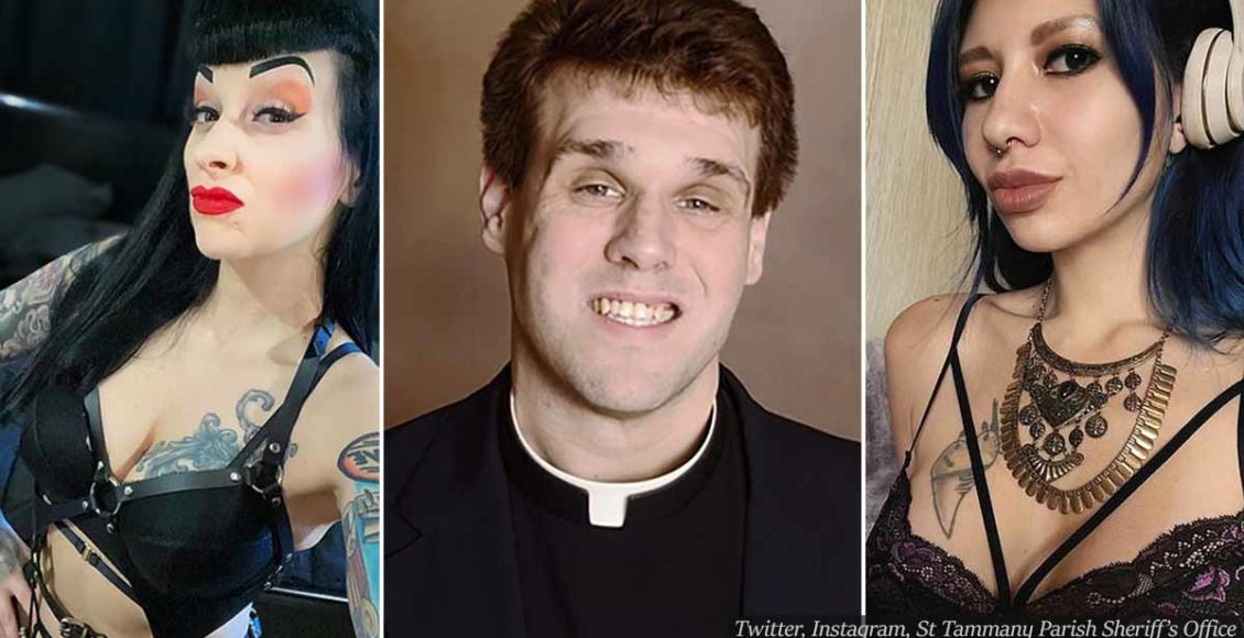 Priest busted while having a threesome with dominatrixes on church's altar
