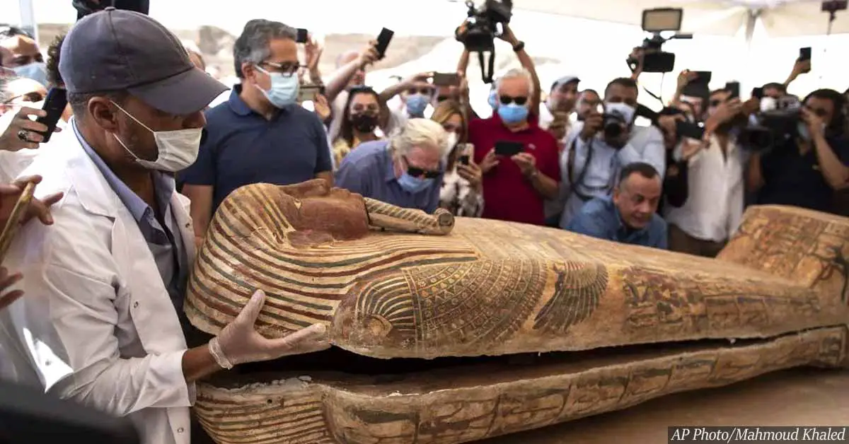 Watch: Egypt Opens 59 Ancient Coffins For First Time In 2,500 Years