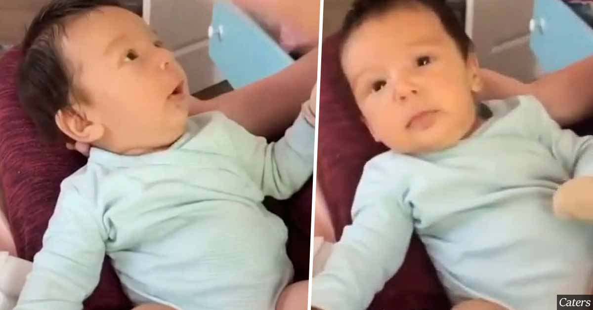 A mom was left speechless after her baby repeated "I love you" at just 10 weeks old