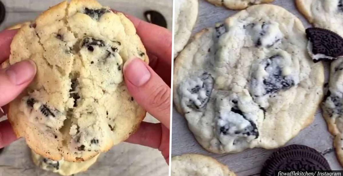 Baker amuses everyone with her 5-ingredient Oreo cheesecake cookie recipe