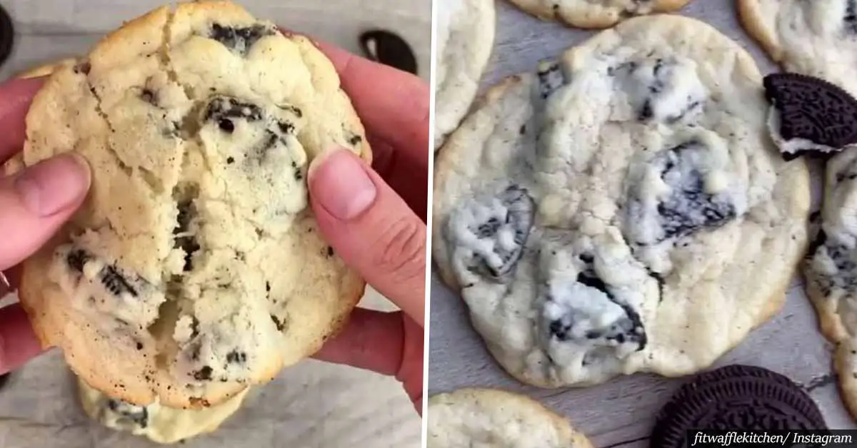 Baker amuses everyone with her 5-ingredient Oreo cheesecake cookie recipe