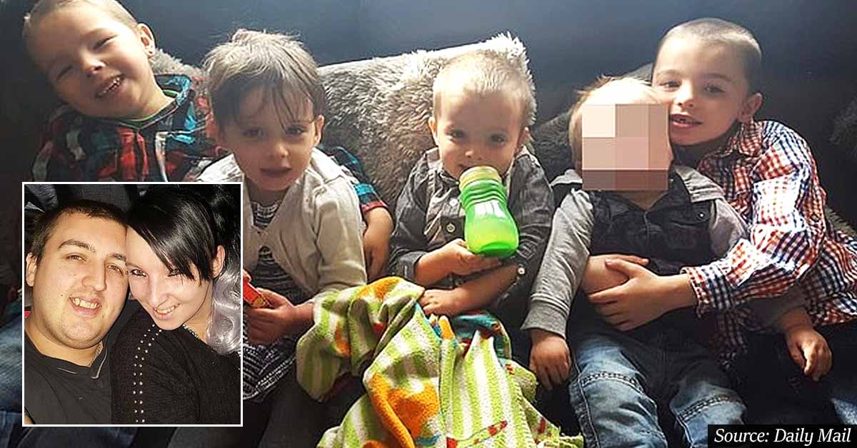 Four children died in a house fire after parents fell asleep while smoking