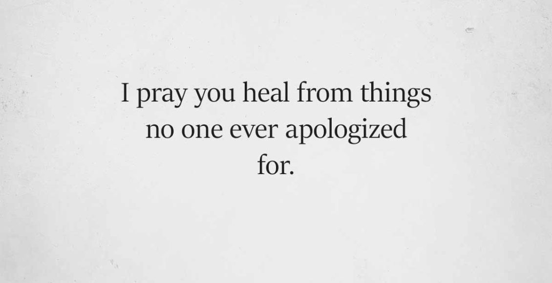 I Pray You Heal