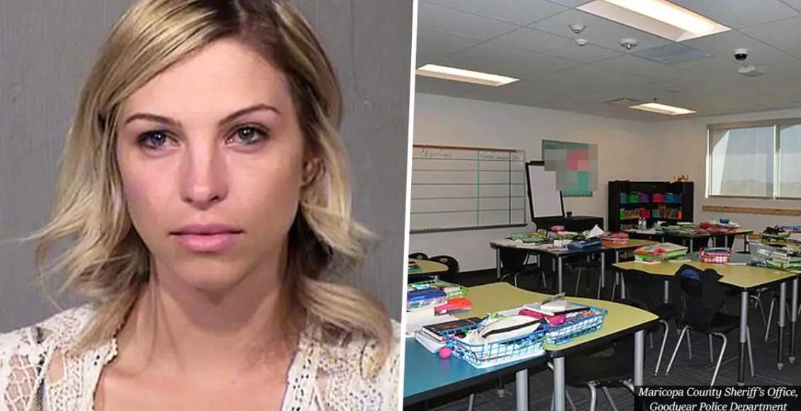 Teacher who had sex with 13-year-old in front of class gets 20 years behind bars