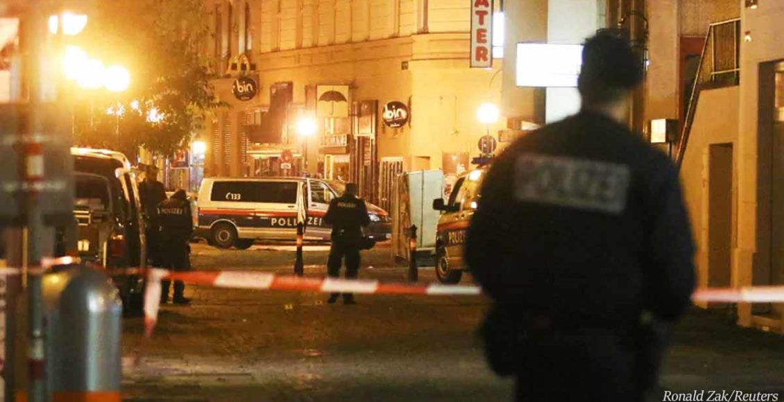 Vienna shooting: four dead, including 'Islamist terrorist', in Austria attack