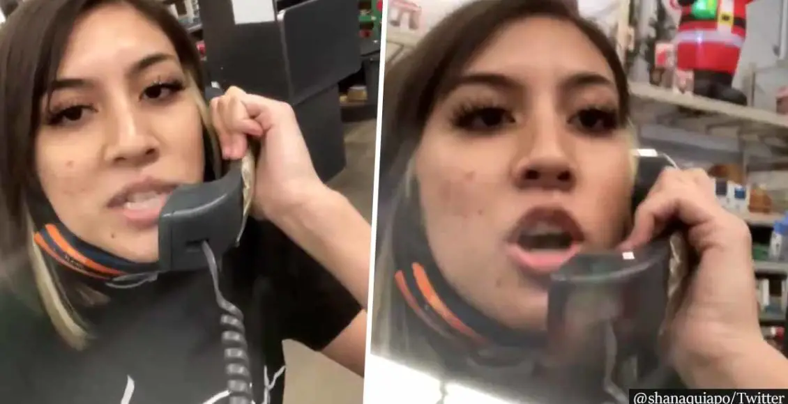 Walmart Employee Accuses Her Coworkers In Racism Over Loudspeaker And Quits In Mic Drop Video