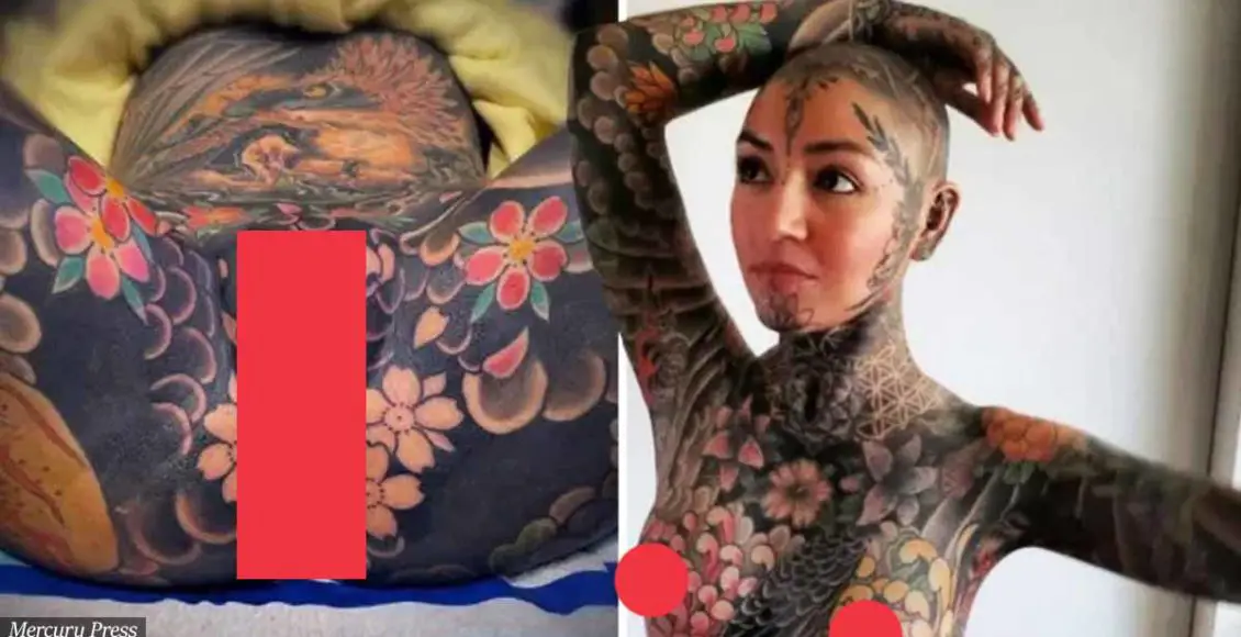 Woman Gets Tattooed From Head to Toe (Including Genitals), Spends Almost $27,000