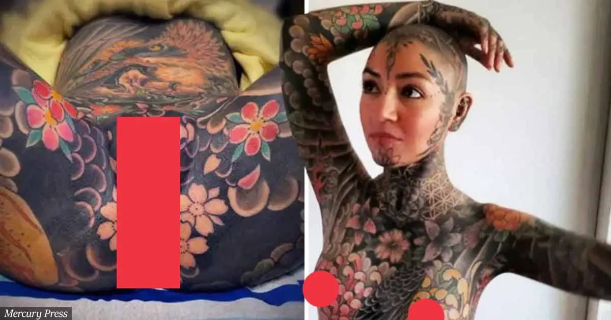 Woman Gets Tattooed From Head to Toe (Including Genitals), Spends Almost  $27,000