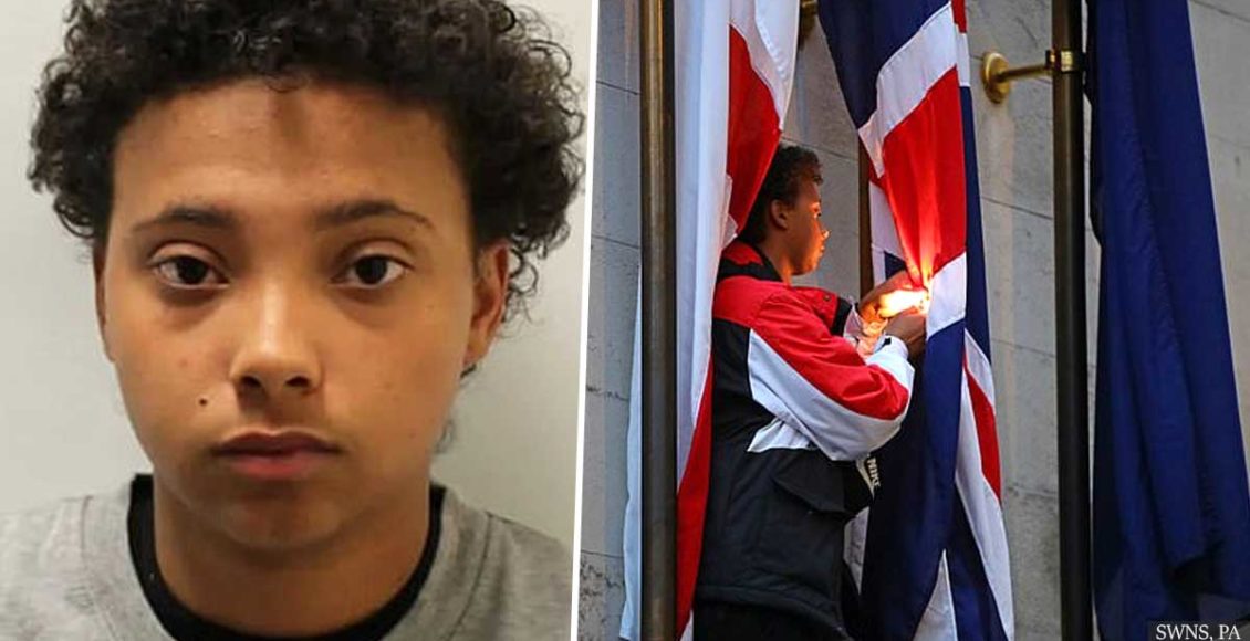 Black Lives Matter Protester Who Tried To Torch Union Flag Avoids Jail