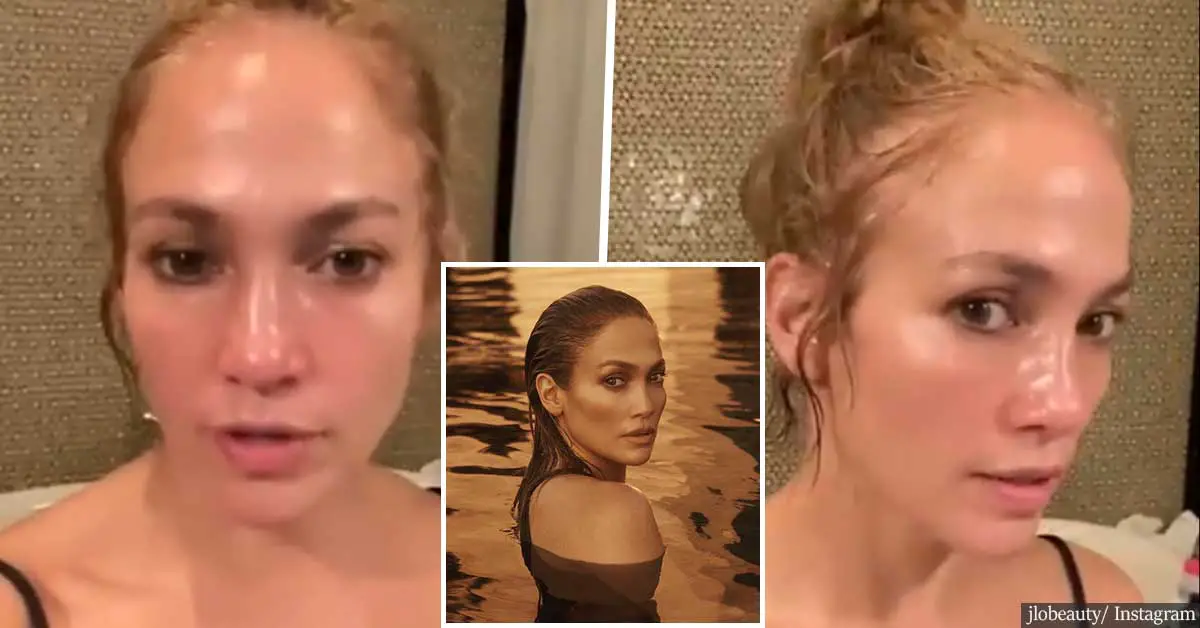 J. Lo surprises fans with her flawless MAKEUP-FREE look while promoting her new skincare line