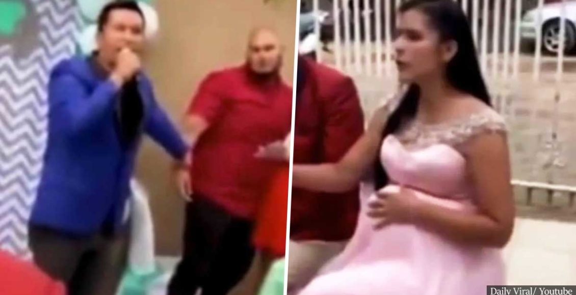 Moment husband 'proves' his pregnant wife’s child isn't his at their BABY SHOWER where her lover is present