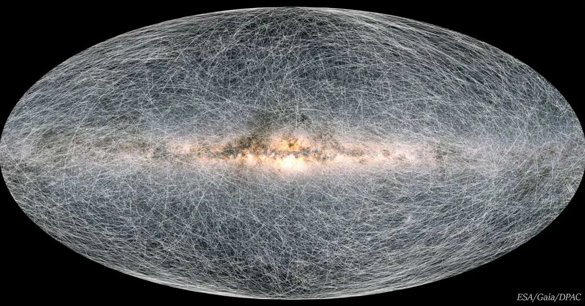 New Milky Way Galaxy Map Reveals Earth Is Moving Towards Black Hole